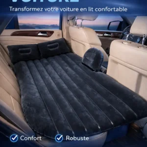 matelas gonflable voiture lit auto confort voyage camping maroc